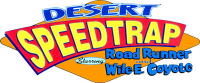 Desert Speedtrap Starring Road Runner and Wile E Coyote logo for Sega Master System